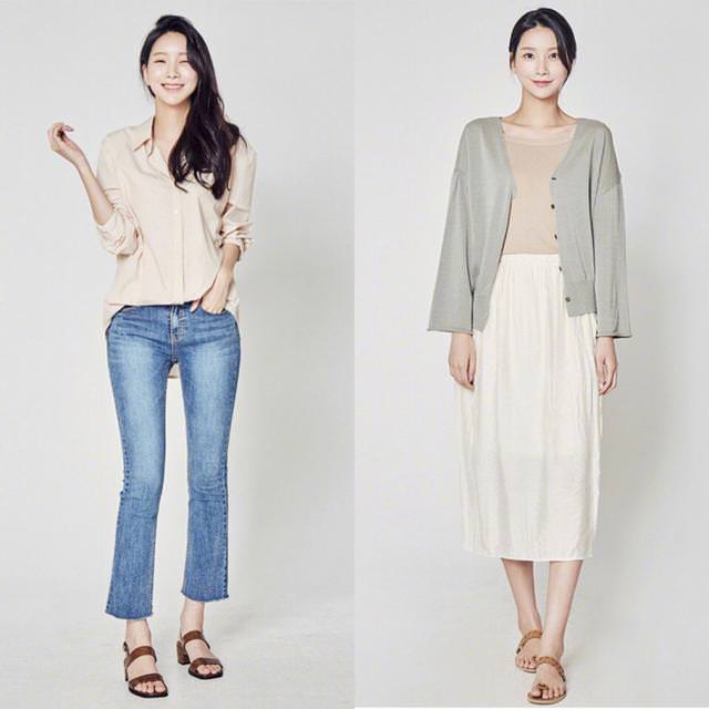 上班穿着的照片