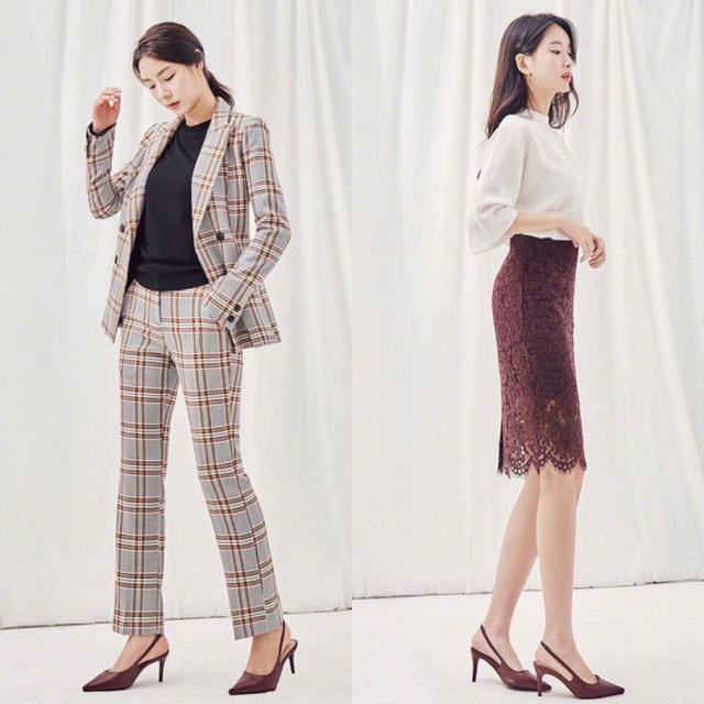 上班穿着的照片