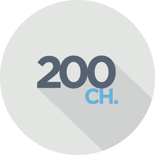 200 路影象与声音同时广播与转送